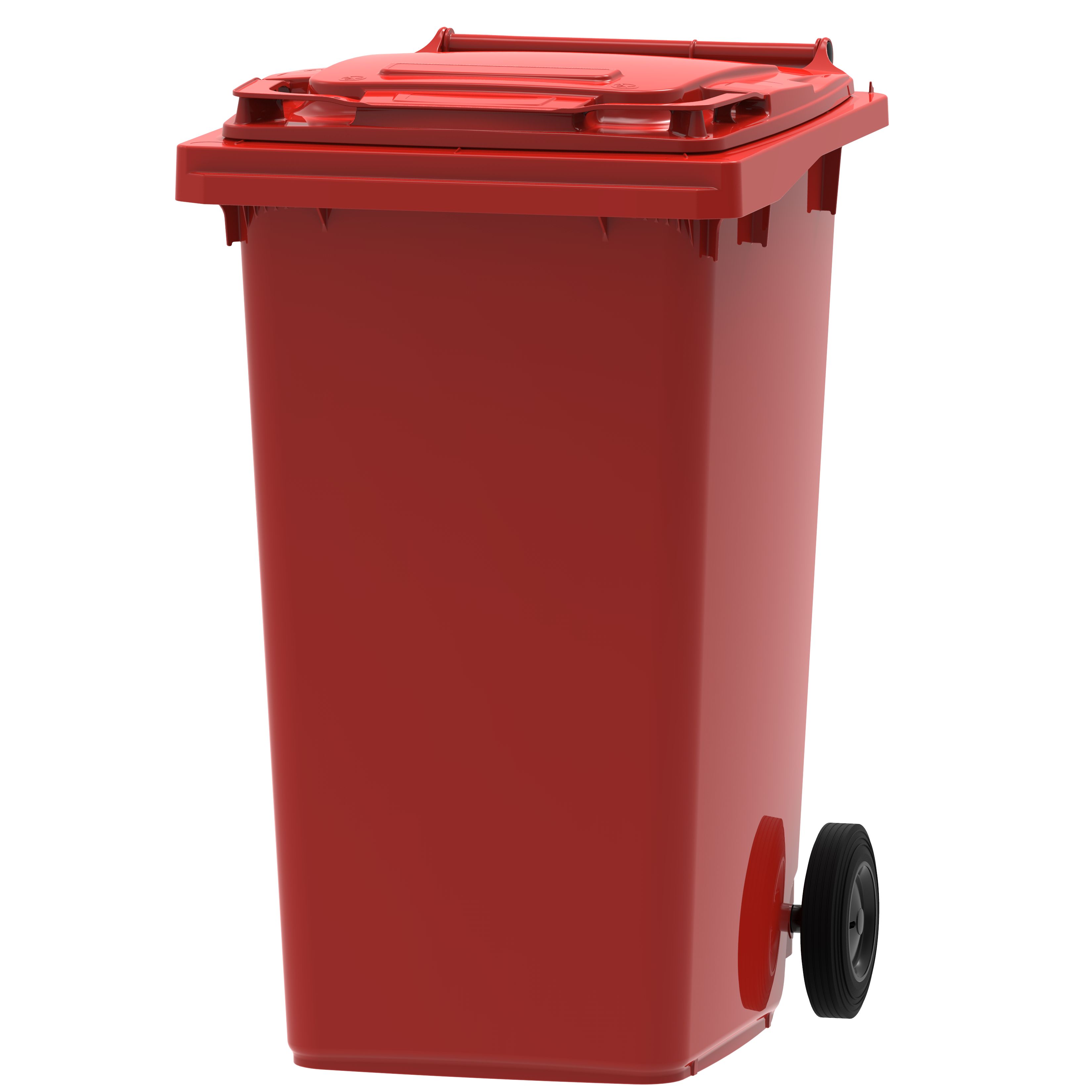 Контейнер для відходів ESE, 240л, червоний